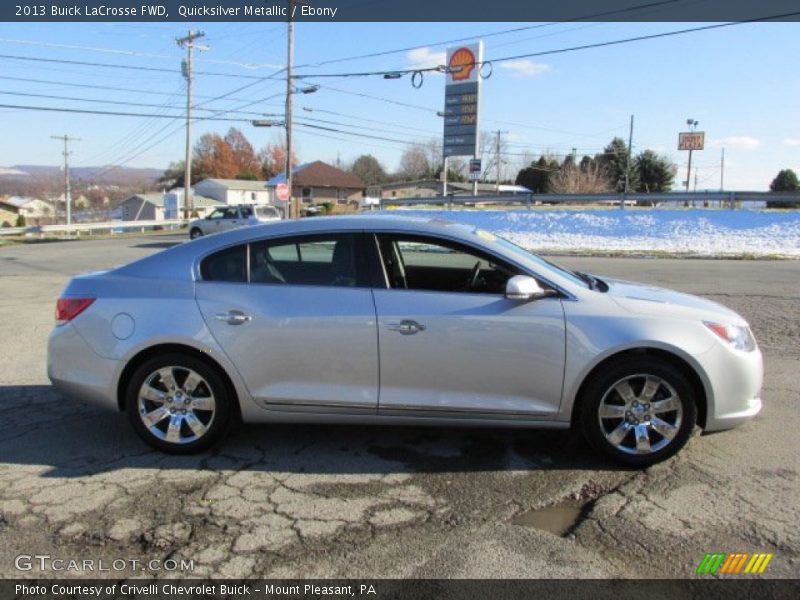 Quicksilver Metallic / Ebony 2013 Buick LaCrosse FWD