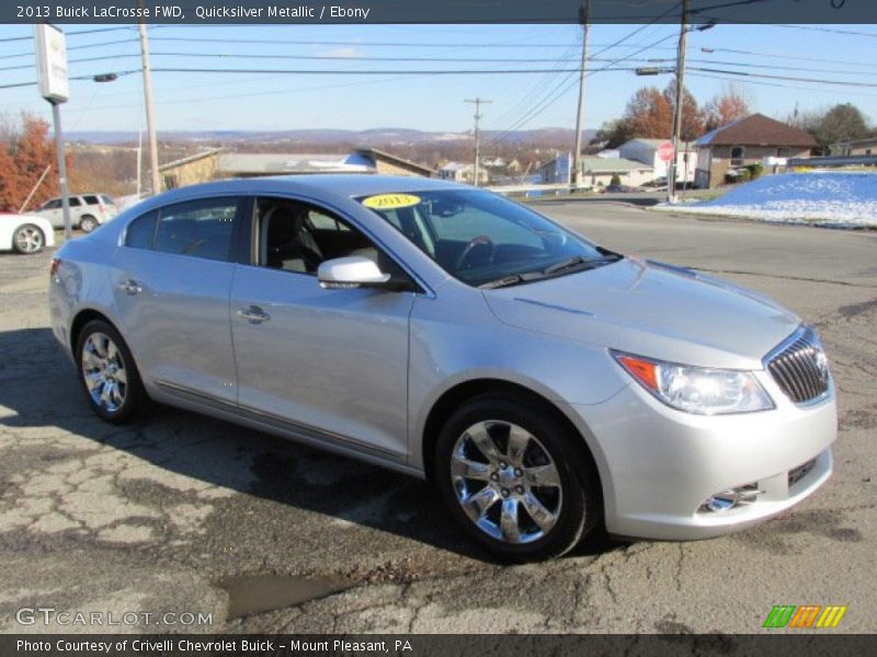 Quicksilver Metallic / Ebony 2013 Buick LaCrosse FWD