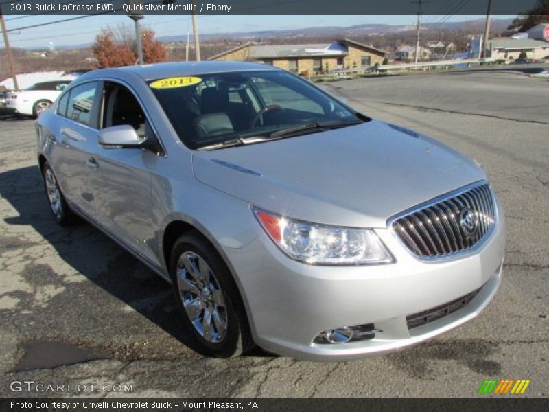 Quicksilver Metallic / Ebony 2013 Buick LaCrosse FWD