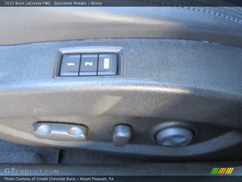 Quicksilver Metallic / Ebony 2013 Buick LaCrosse FWD