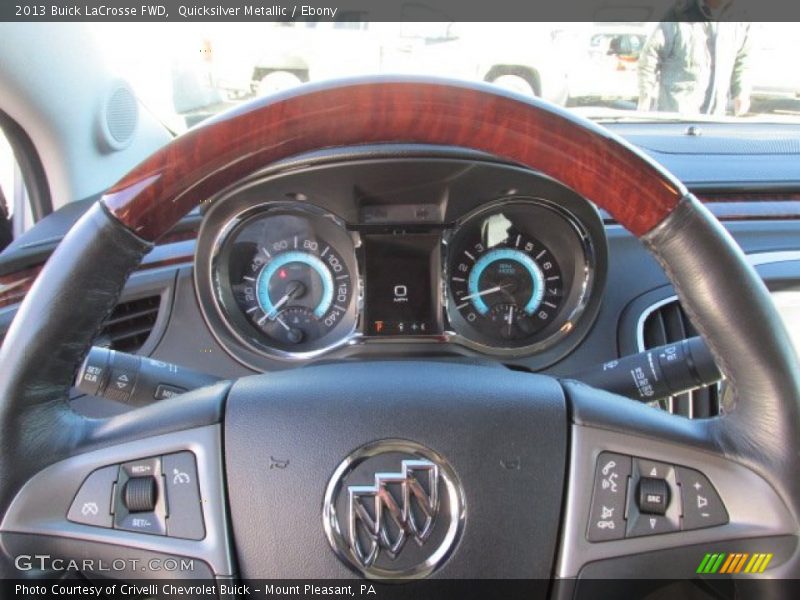 Quicksilver Metallic / Ebony 2013 Buick LaCrosse FWD