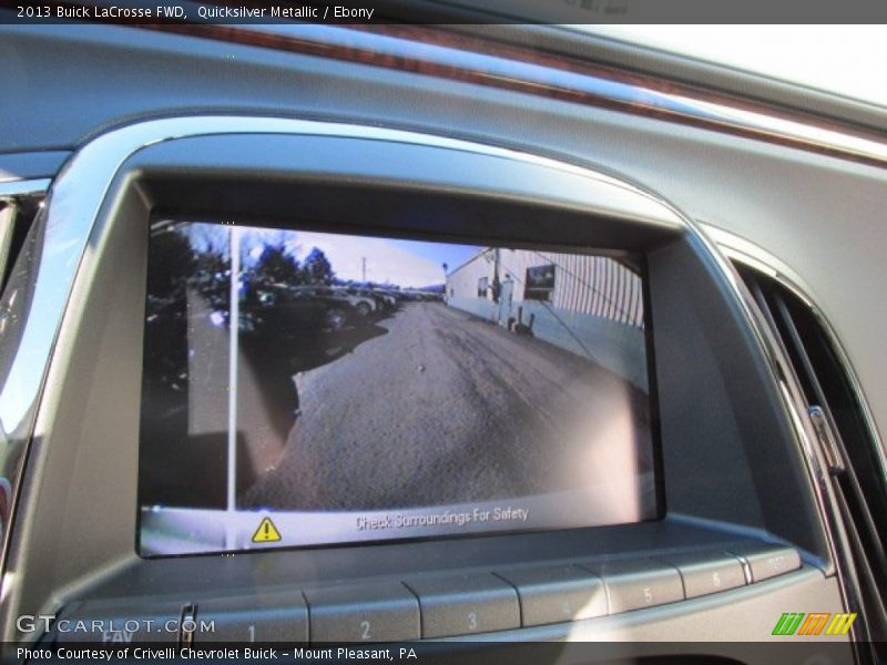Quicksilver Metallic / Ebony 2013 Buick LaCrosse FWD