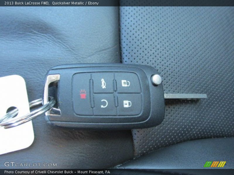 Quicksilver Metallic / Ebony 2013 Buick LaCrosse FWD