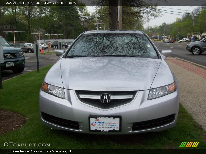 Satin Silver Metallic / Ebony 2005 Acura TL 3.2