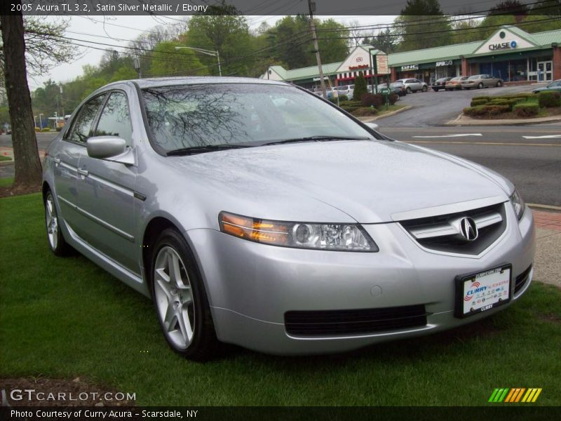 Satin Silver Metallic / Ebony 2005 Acura TL 3.2