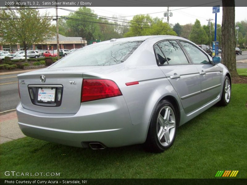 Satin Silver Metallic / Ebony 2005 Acura TL 3.2