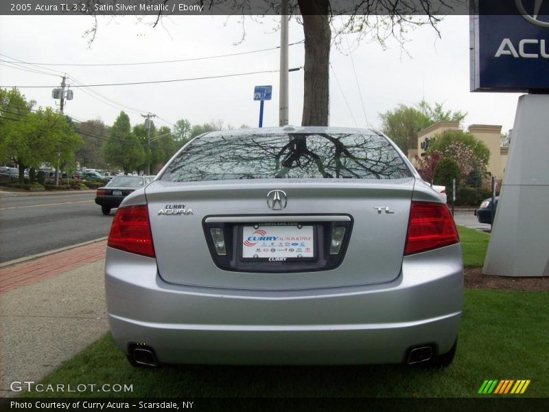 Satin Silver Metallic / Ebony 2005 Acura TL 3.2