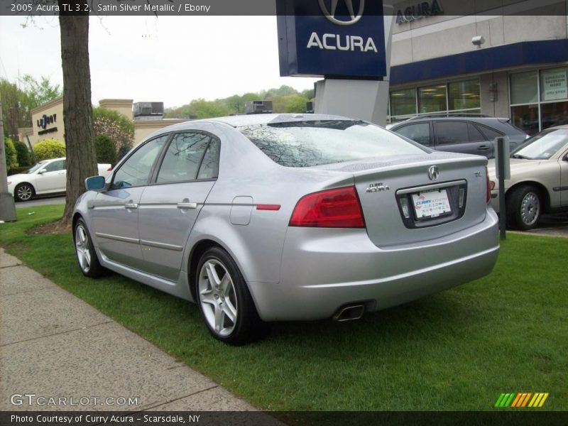 Satin Silver Metallic / Ebony 2005 Acura TL 3.2