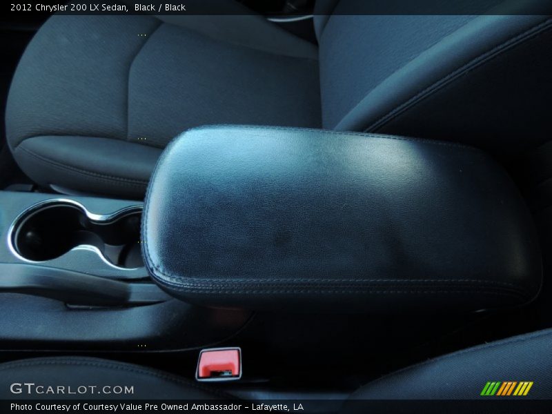 Black / Black 2012 Chrysler 200 LX Sedan