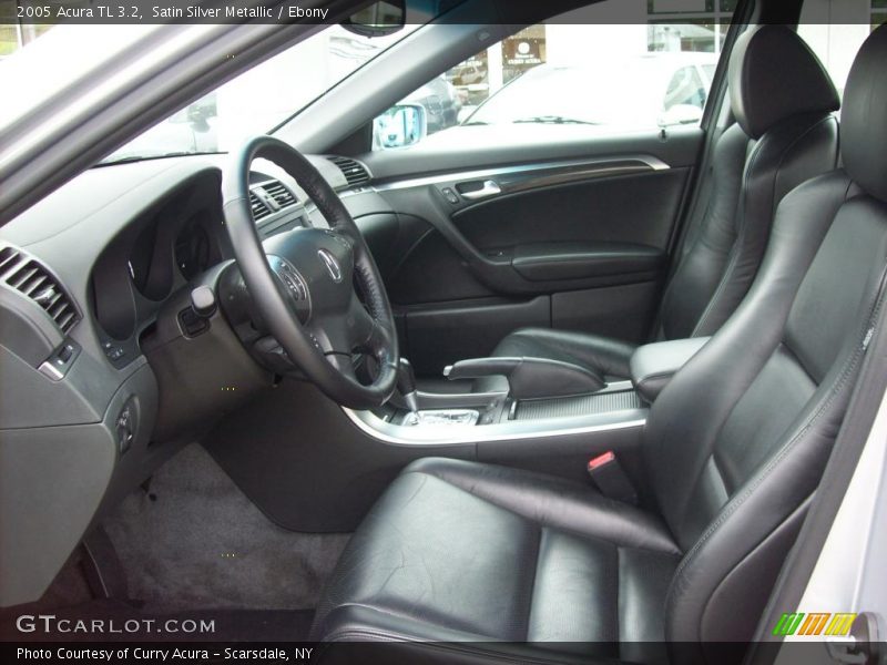 Satin Silver Metallic / Ebony 2005 Acura TL 3.2