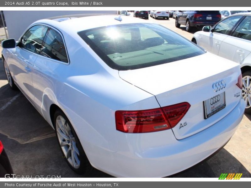 Ibis White / Black 2014 Audi A5 2.0T quattro Coupe