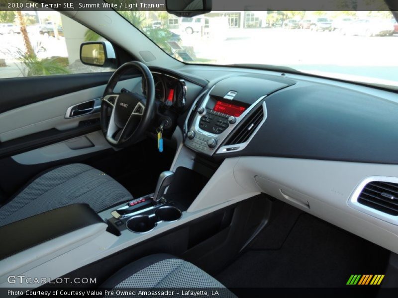 Summit White / Light Titanium 2010 GMC Terrain SLE