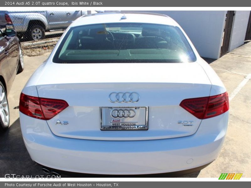 Ibis White / Black 2014 Audi A5 2.0T quattro Coupe