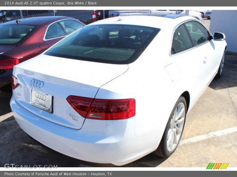 Ibis White / Black 2014 Audi A5 2.0T quattro Coupe