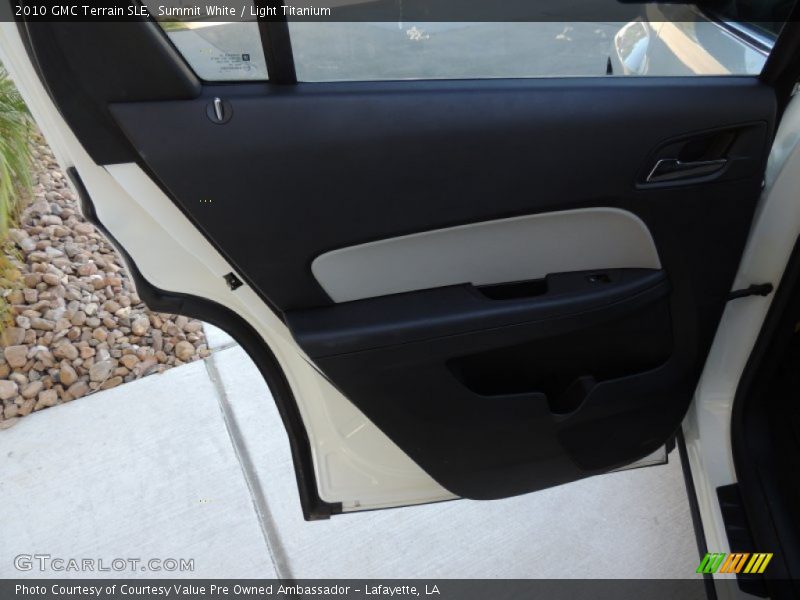 Summit White / Light Titanium 2010 GMC Terrain SLE
