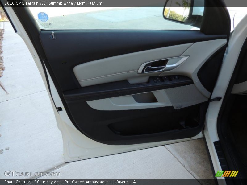 Summit White / Light Titanium 2010 GMC Terrain SLE