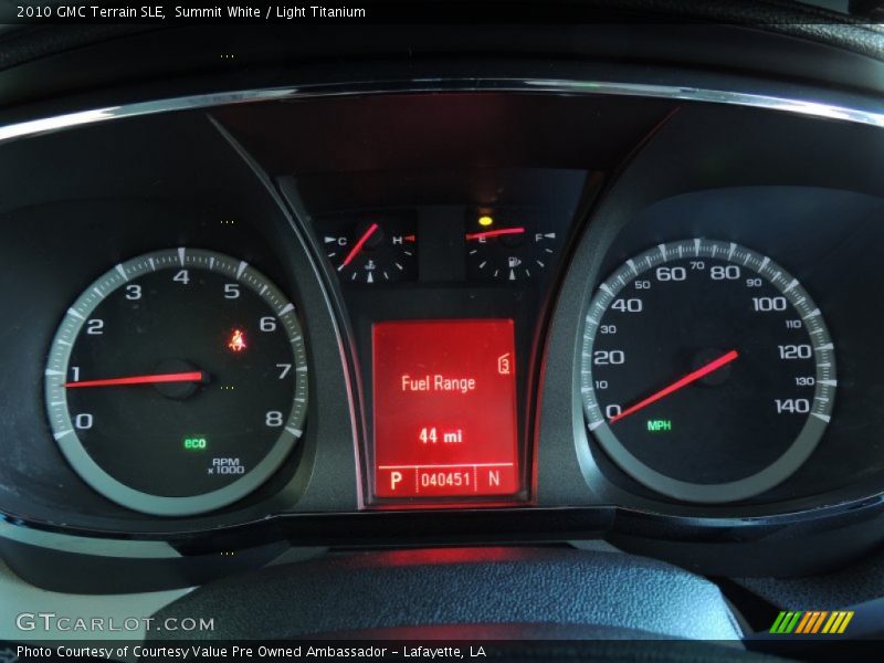 Summit White / Light Titanium 2010 GMC Terrain SLE