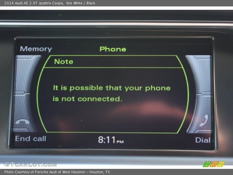 Ibis White / Black 2014 Audi A5 2.0T quattro Coupe