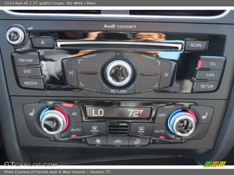 Ibis White / Black 2014 Audi A5 2.0T quattro Coupe