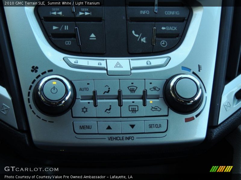 Summit White / Light Titanium 2010 GMC Terrain SLE