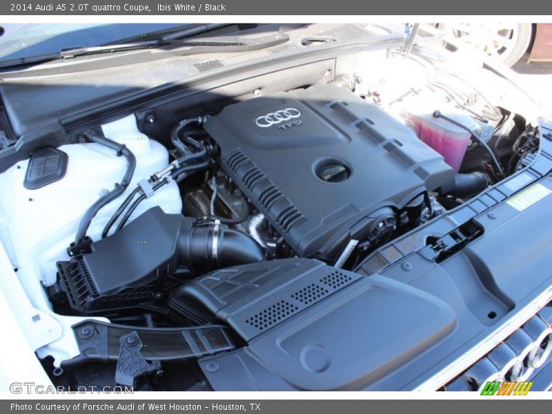 Ibis White / Black 2014 Audi A5 2.0T quattro Coupe