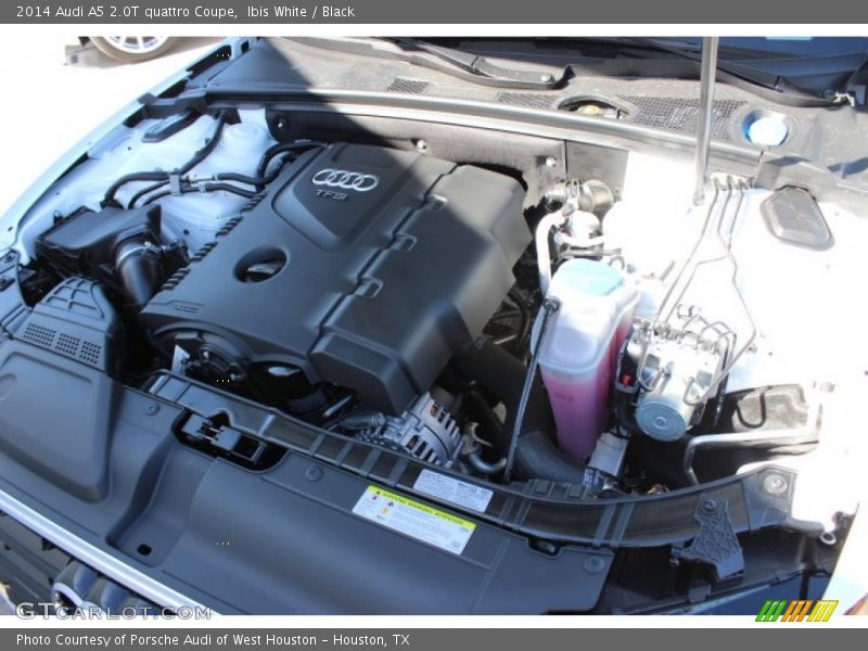 Ibis White / Black 2014 Audi A5 2.0T quattro Coupe