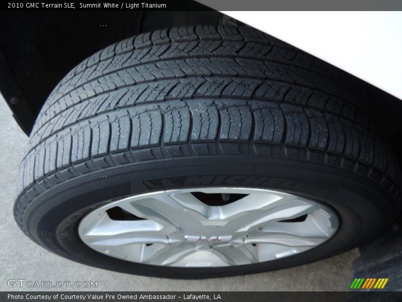 Summit White / Light Titanium 2010 GMC Terrain SLE