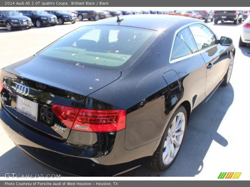 Brilliant Black / Black 2014 Audi A5 2.0T quattro Coupe