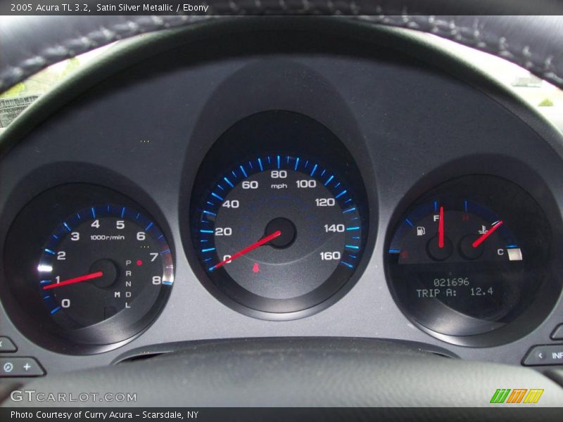 Satin Silver Metallic / Ebony 2005 Acura TL 3.2