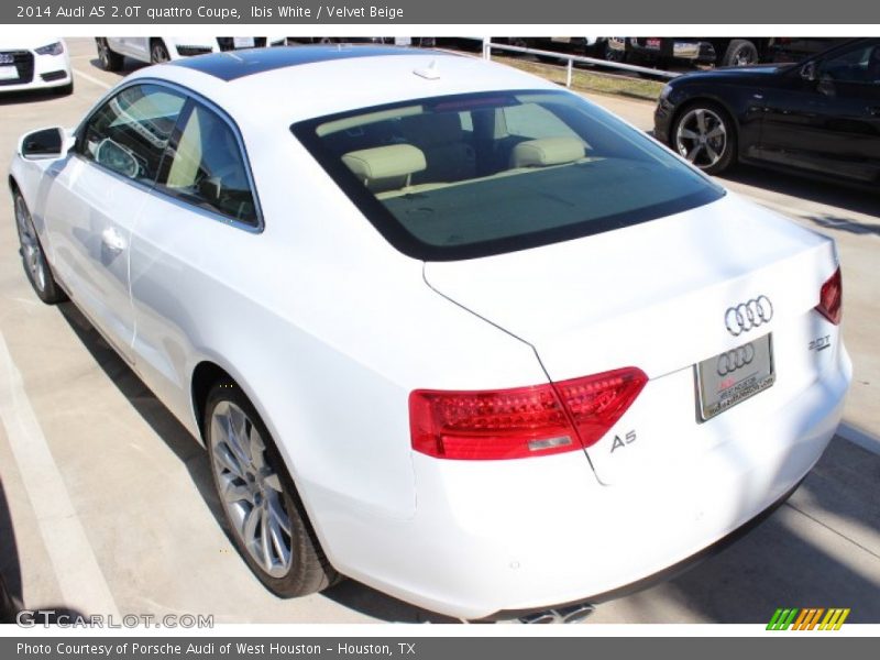 Ibis White / Velvet Beige 2014 Audi A5 2.0T quattro Coupe
