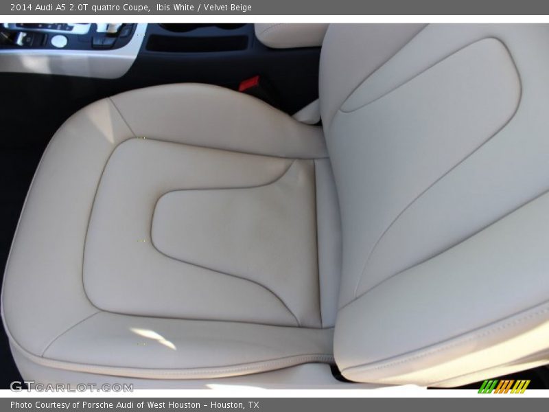 Ibis White / Velvet Beige 2014 Audi A5 2.0T quattro Coupe