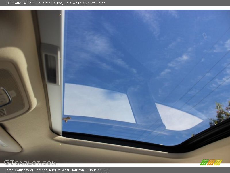 Ibis White / Velvet Beige 2014 Audi A5 2.0T quattro Coupe