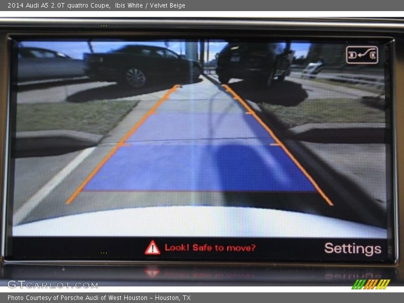 Ibis White / Velvet Beige 2014 Audi A5 2.0T quattro Coupe