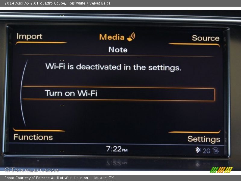 Ibis White / Velvet Beige 2014 Audi A5 2.0T quattro Coupe