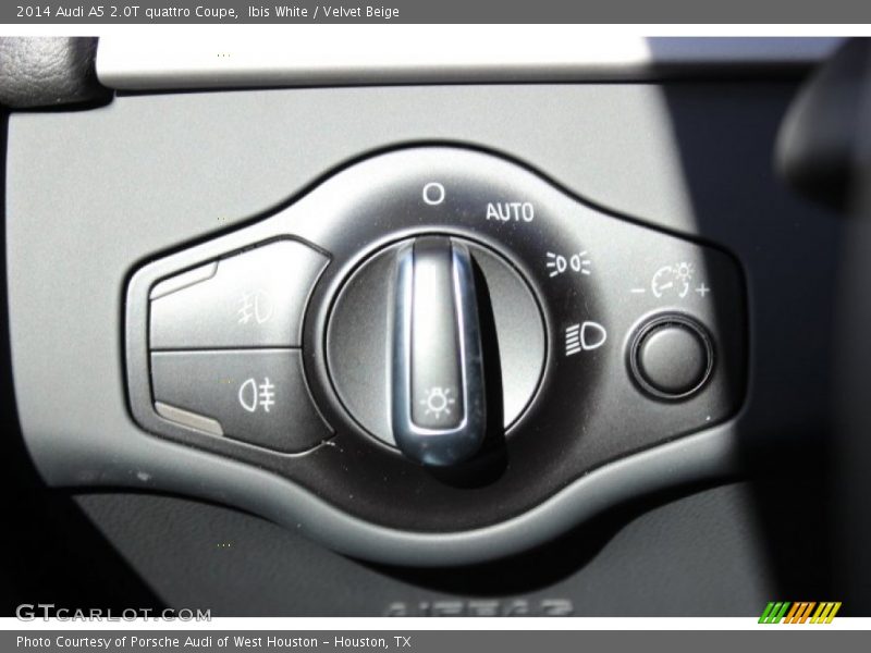 Ibis White / Velvet Beige 2014 Audi A5 2.0T quattro Coupe