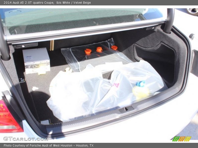 Ibis White / Velvet Beige 2014 Audi A5 2.0T quattro Coupe