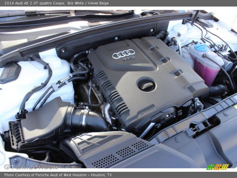 Ibis White / Velvet Beige 2014 Audi A5 2.0T quattro Coupe