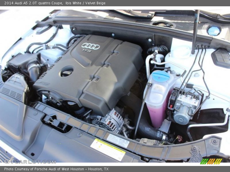 Ibis White / Velvet Beige 2014 Audi A5 2.0T quattro Coupe