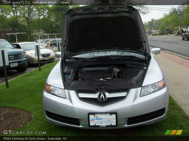 Satin Silver Metallic / Ebony 2005 Acura TL 3.2