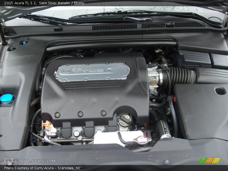 Satin Silver Metallic / Ebony 2005 Acura TL 3.2