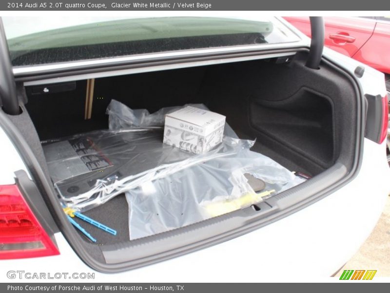 Glacier White Metallic / Velvet Beige 2014 Audi A5 2.0T quattro Coupe