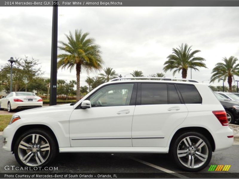 Polar White / Almond Beige/Mocha 2014 Mercedes-Benz GLK 350