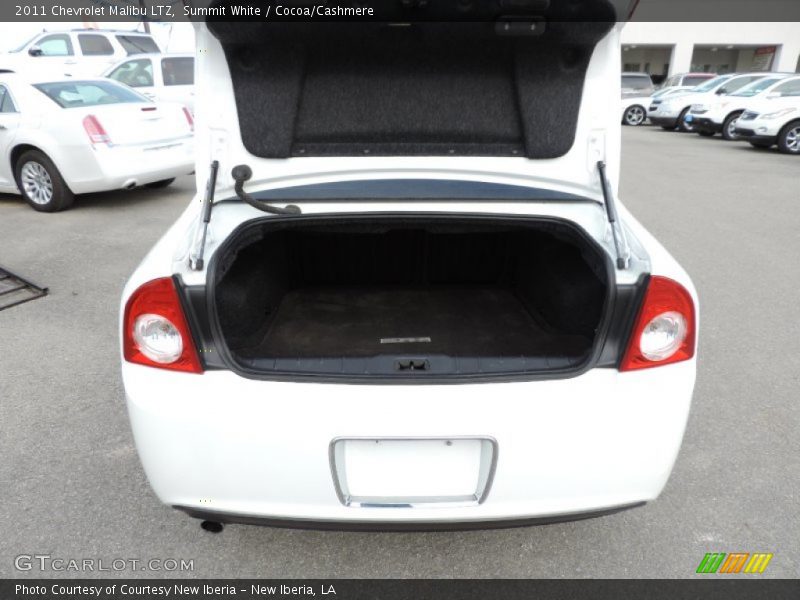 Summit White / Cocoa/Cashmere 2011 Chevrolet Malibu LTZ