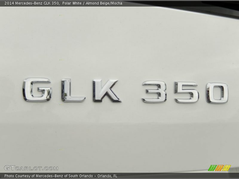 Polar White / Almond Beige/Mocha 2014 Mercedes-Benz GLK 350