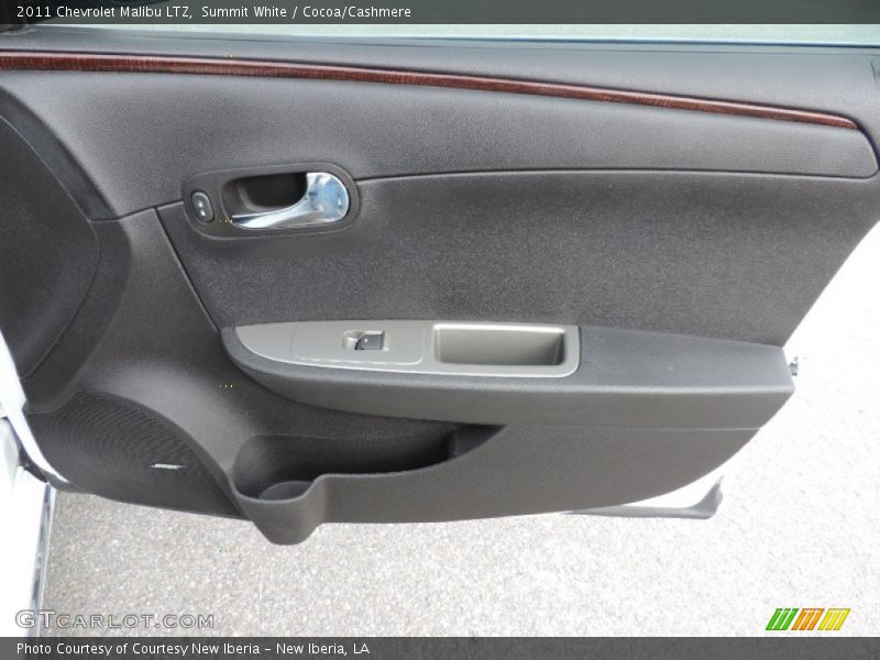 Summit White / Cocoa/Cashmere 2011 Chevrolet Malibu LTZ
