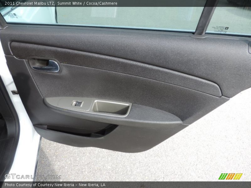 Summit White / Cocoa/Cashmere 2011 Chevrolet Malibu LTZ