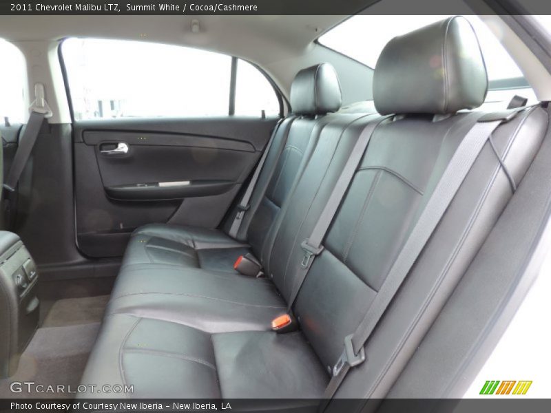 Summit White / Cocoa/Cashmere 2011 Chevrolet Malibu LTZ