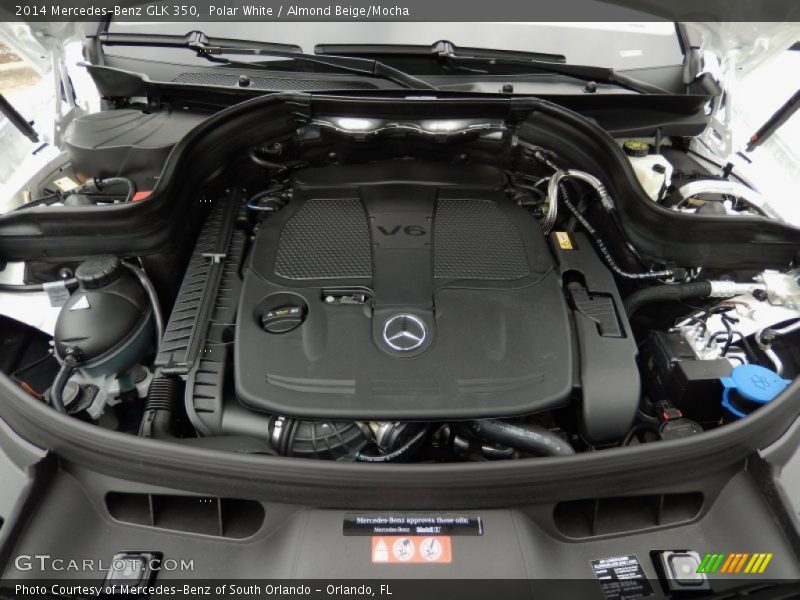 Polar White / Almond Beige/Mocha 2014 Mercedes-Benz GLK 350