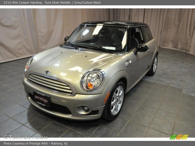 Pure Silver Metallic / Grey/Carbon Black 2010 Mini Cooper Hardtop