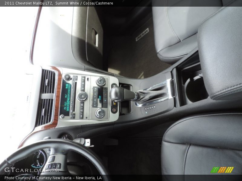 Summit White / Cocoa/Cashmere 2011 Chevrolet Malibu LTZ